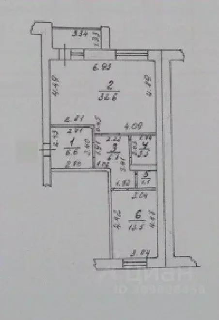 2-к кв. Орловская область, Орел Грузовая ул., 3Б (65.0 м) - Фото 0