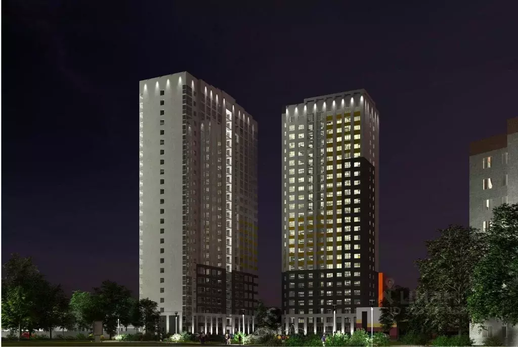 Студия Воронежская область, Воронеж просп. Патриотов, 3Е (21.4 м) - Фото 1