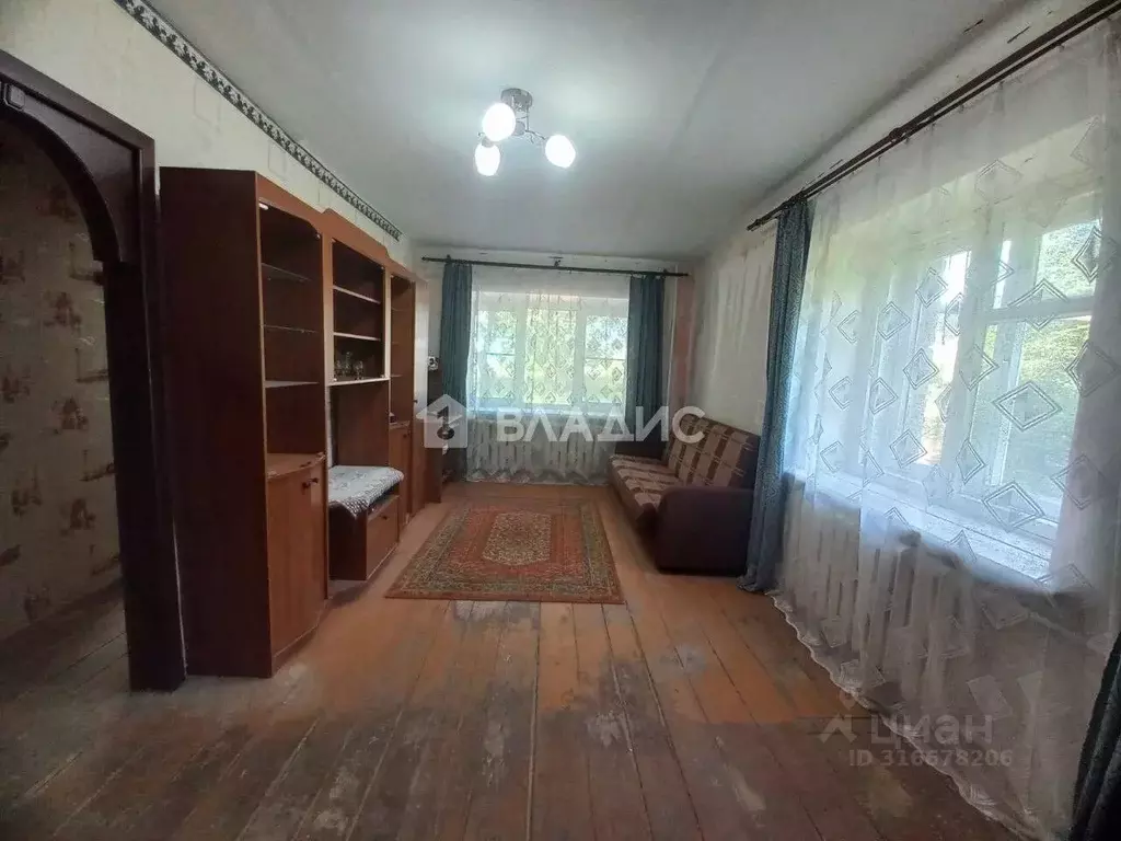 1-к кв. Ивановская область, Приволжск ул. Фрунзе, 23 (36.0 м) - Фото 0