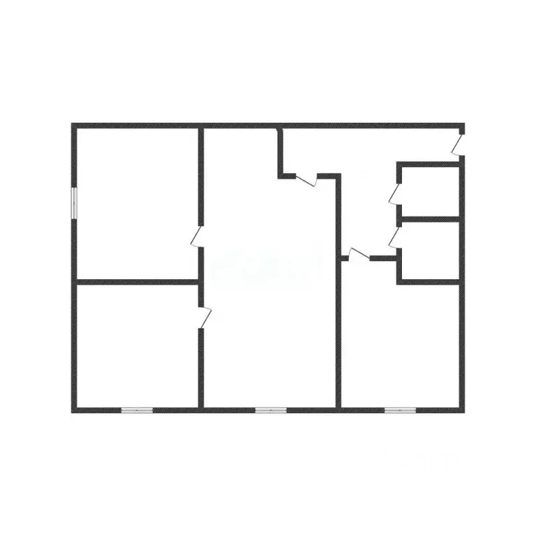 2-к кв. Курская область, Курск Курского завода тракторных запчастей ... - Фото 2