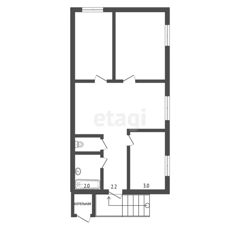 Дом в Ялуторовск, улица Свободы (144.5 м) - Фото 2