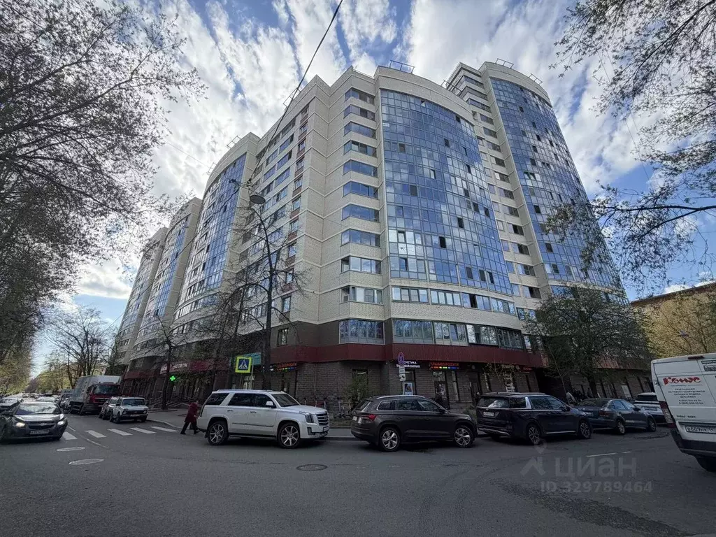 Студия Санкт-Петербург ул. Александра Матросова, 20к2 (22.8 м) - Фото 2