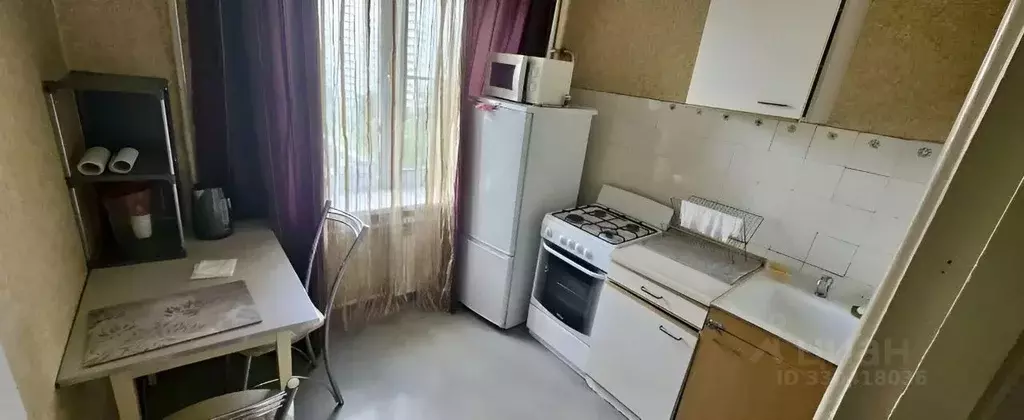 1-к кв. Москва ул. Молодцова, 19К1 (32.8 м) - Фото 1