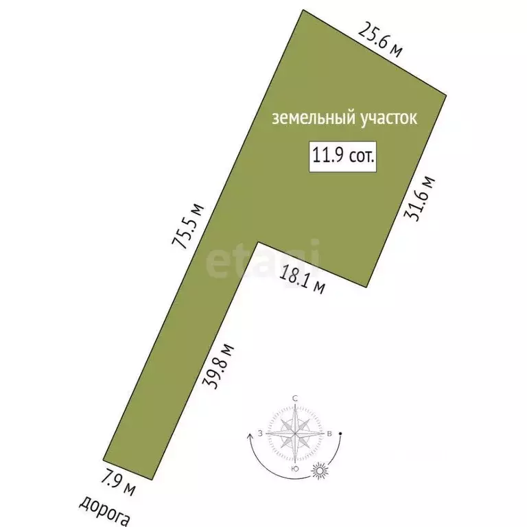 Участок в Тюменская область, Нижнетавдинский район, с. Велижаны ул. ... - Фото 1