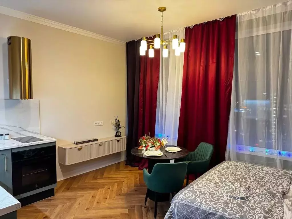 Студия Москва ул. Крузенштерна, 9 (31.0 м) - Фото 1