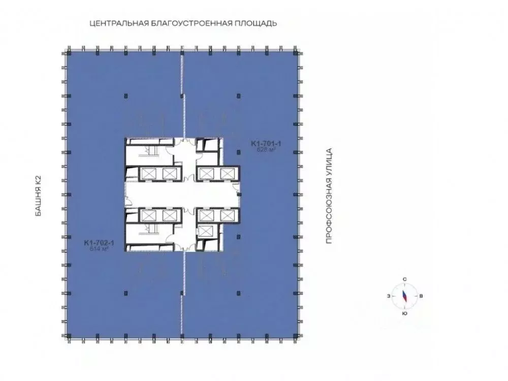 Офис в Москва ул. Обручева, 27К5 (628 м) - Фото 1