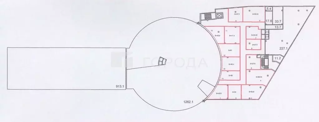 Торговая площадь в Новосибирская область, Новосибирск ул. Жуковского, ... - Фото 2