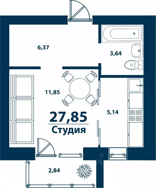 Студия Башкортостан, Уфа городской округ, д. Ветошниково Город Природы ... - Фото 0