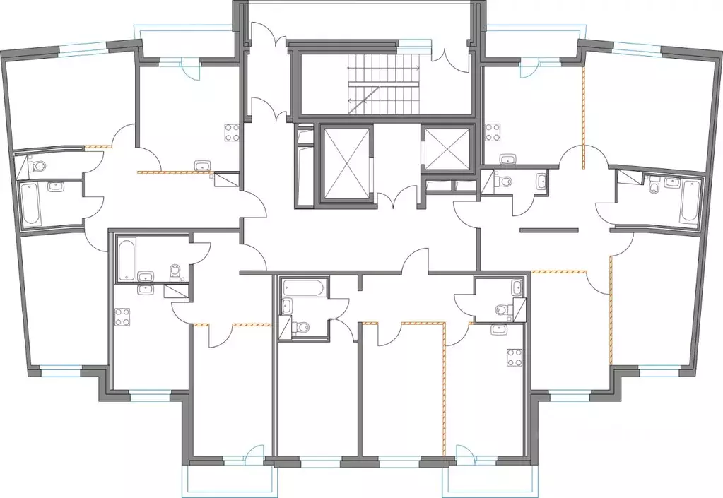 2-к кв. Санкт-Петербург Коломяжский просп., 13к3 (60.14 м) - Фото 2