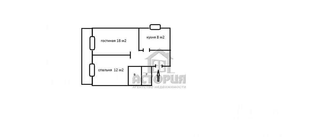 2-к кв. Красноярский край, Красноярск Волжская ул., 55 (51.2 м) - Фото 2