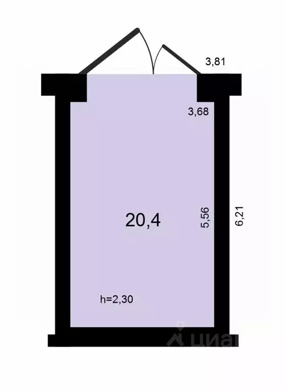 Гараж в Владимирская область, Владимир ул. Жуковского, 41Б (21 м) - Фото 2