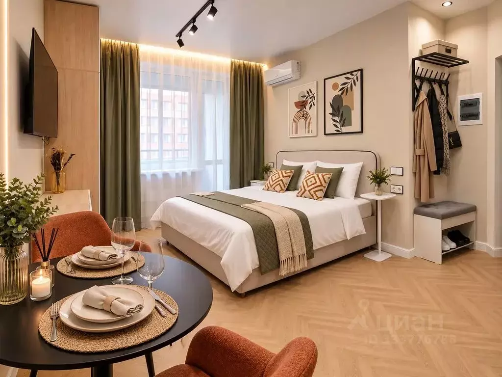 Студия Москва Автозаводская ул., 23Бк2 (23.0 м) - Фото 1