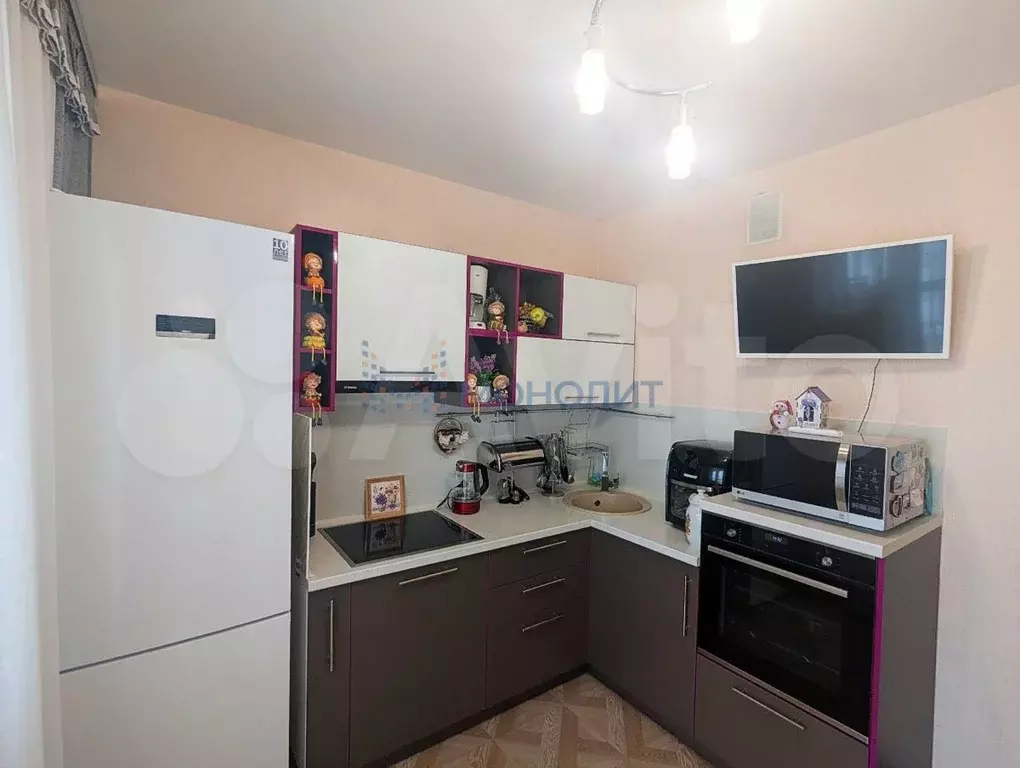 2-к. квартира, 56,6 м, 12/17 эт. - Фото 1