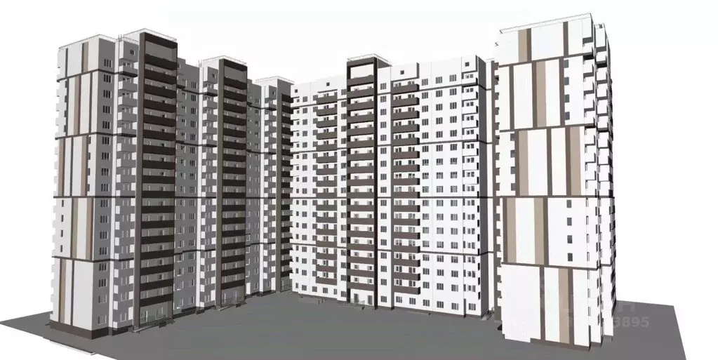 1-к кв. Владимирская область, Владимир Добросельская ул., 184А (44.2 ... - Фото 1