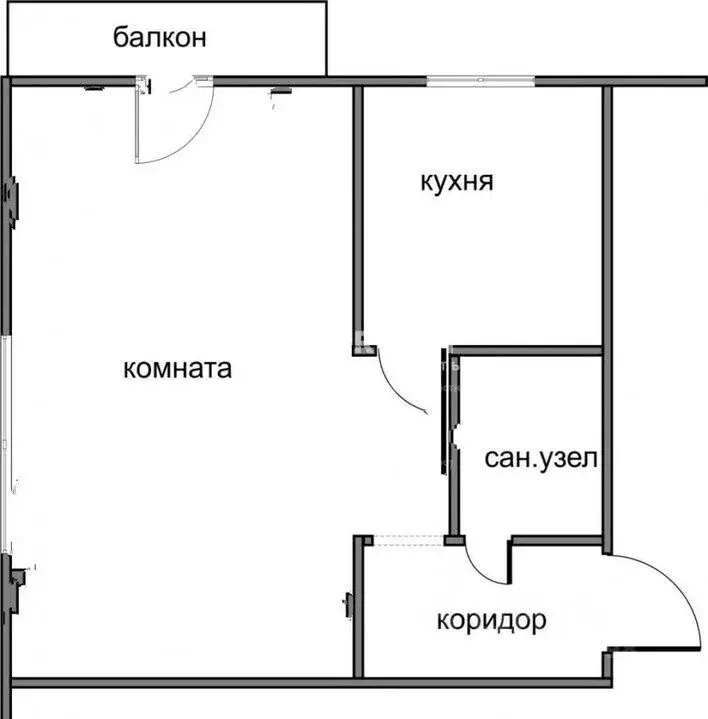 1-к кв. Нижегородская область, Володарский муниципальный округ, ... - Фото 1