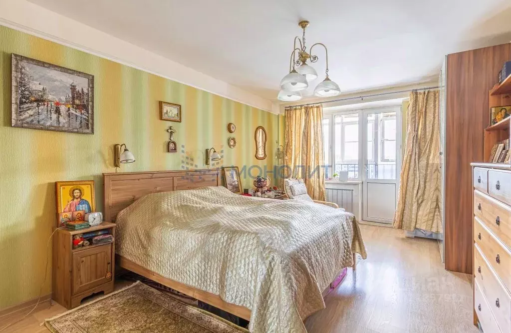 2-к кв. Нижегородская область, Нижний Новгород ул. Родионова, 197 ... - Фото 1