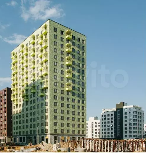 Квартира-студия, 22,3 м, 17/17 эт. - Фото 1