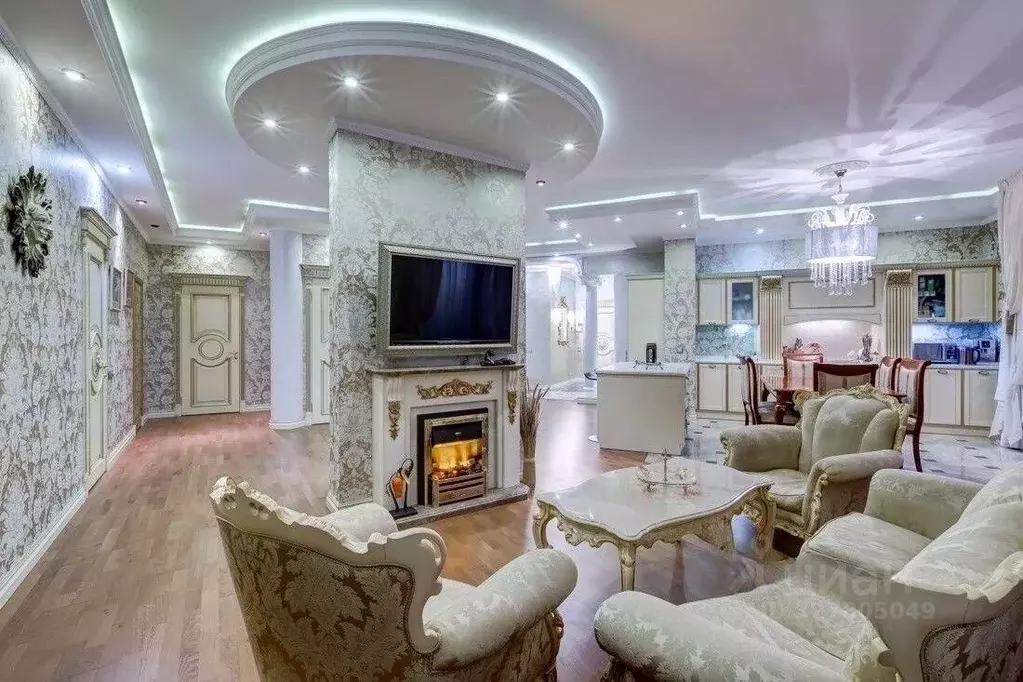 4-к кв. Санкт-Петербург ул. Победы, 3 (155.0 м) - Фото 1