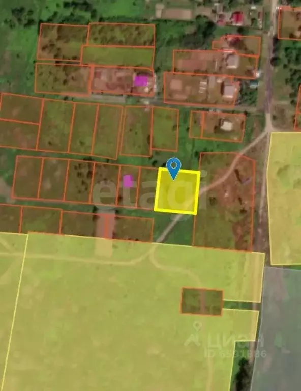 Участок в Тульская область, Тула городской округ, д. Погромное ул. ... - Фото 2