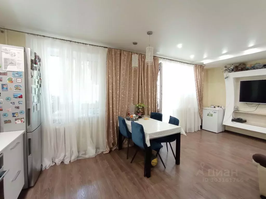 3-к кв. Ульяновская область, Ульяновск ул. Рябикова, 83 (65.0 м) - Фото 1