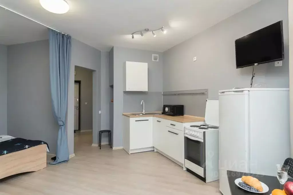 Студия Новосибирская область, Новосибирск Тульская ул., 80 (32.0 м) - Фото 1