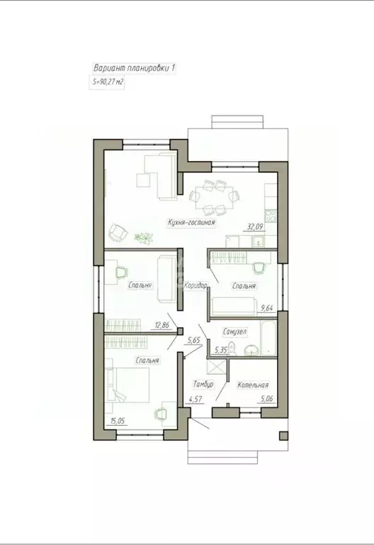 Дом в Алтайский край, Первомайский район, с. Фирсово ул. Ивана ... - Фото 2