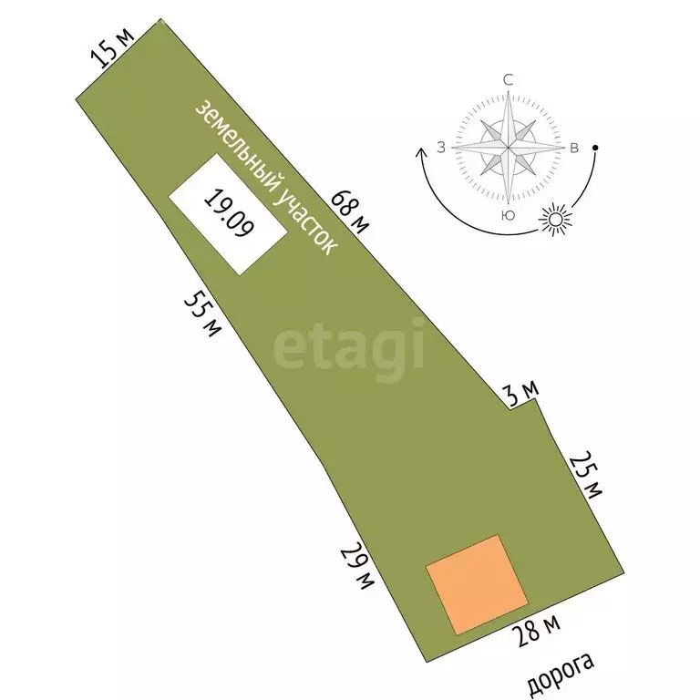 Дом в село Уват, Первомайская улица (82 м) - Фото 2