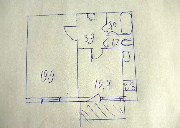 1-к кв. Москва Литовский бул., 13/12 (38.5 м) - Фото 0