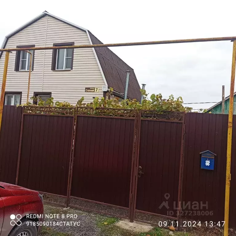 Коттедж в Ростовская область, Волгодонской район, Романовская ст-ца ... - Фото 1