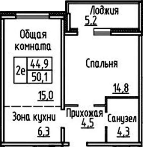 2-к кв. Новосибирская область, Новосибирский район, Мичуринский ... - Фото 1