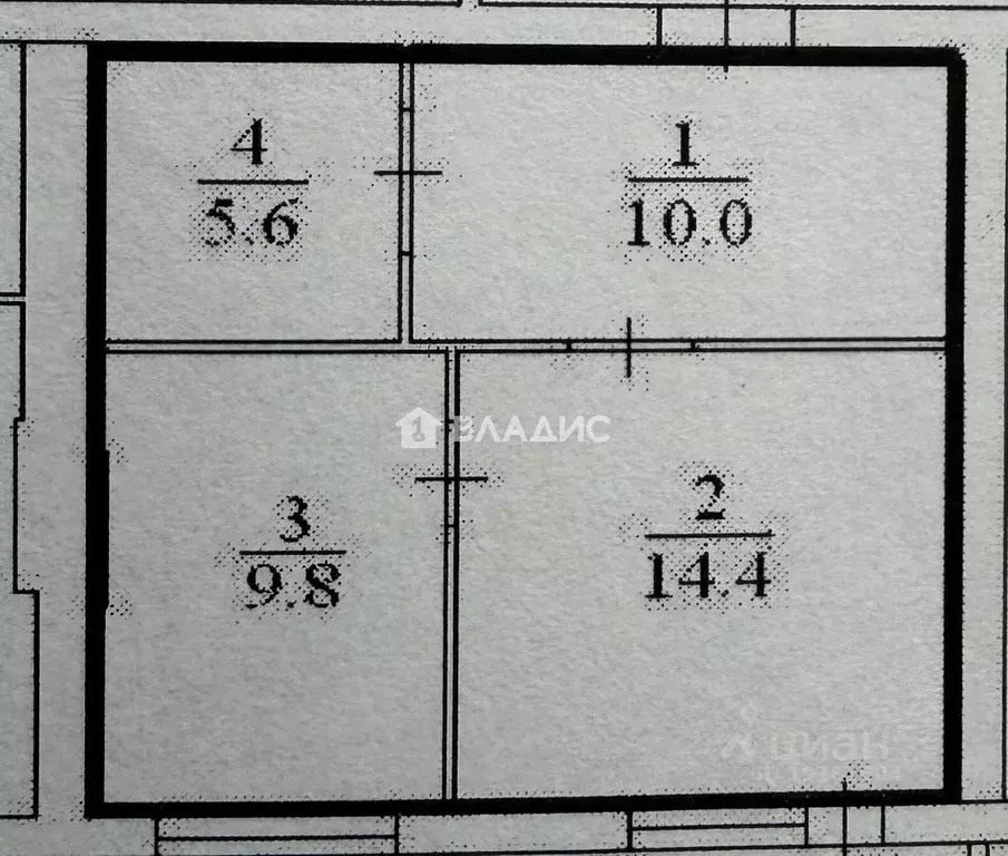 1-к кв. Башкортостан, Уфимский район, с. Миловка ул. Довлатова, 3 ... - Фото 2