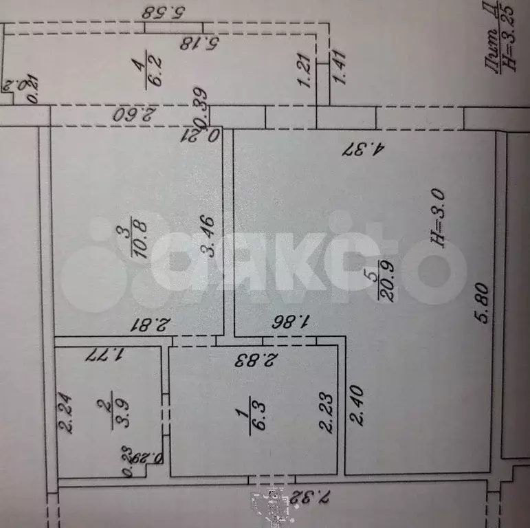 1-к. квартира, 47 м, 2/7 эт. - Фото 0