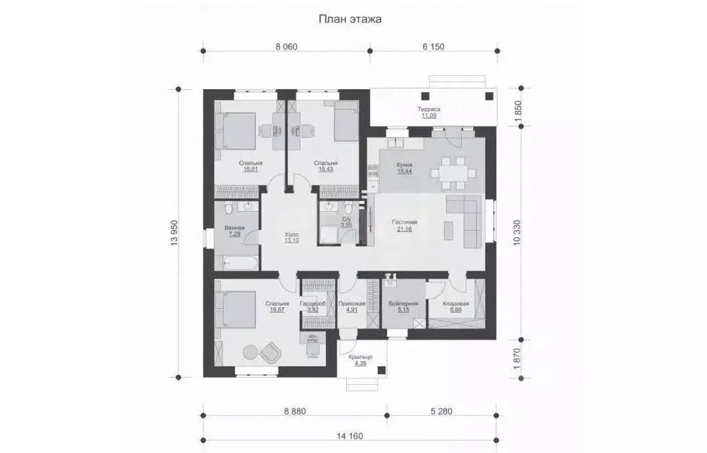 Дом в Курская область, Курский район, Пашковский сельсовет, д. ... - Фото 2