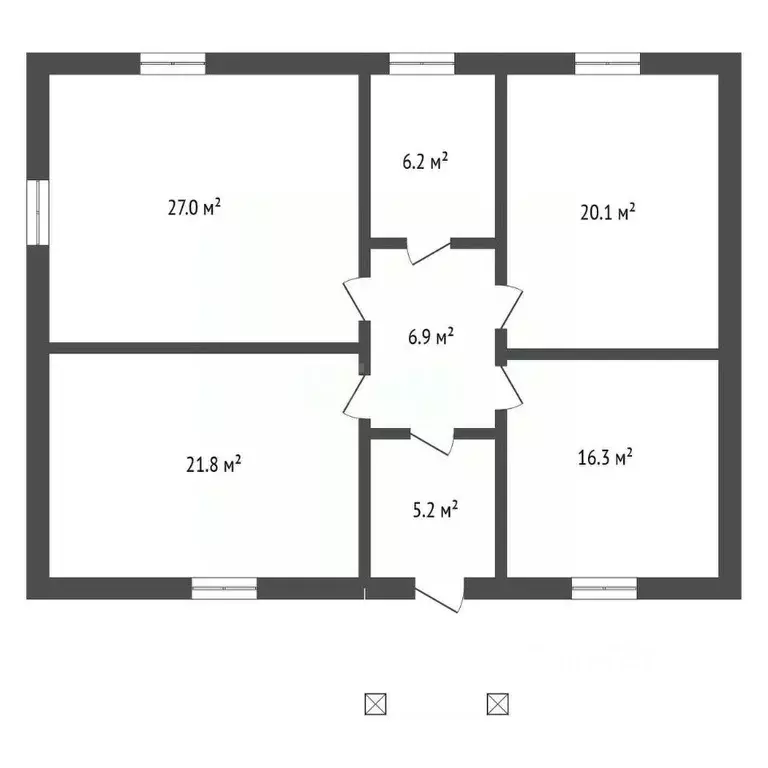 Дом в Воронежская область, Рамонский район, Айдаровское с/пос, пос. ... - Фото 2