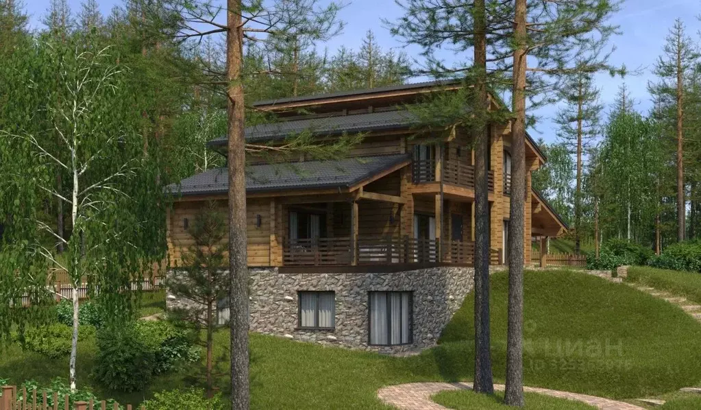 Дом в Ленинградская область, Всеволожский район, Куйвозовское с/пос, ... - Фото 1