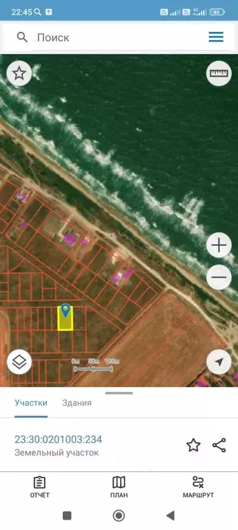 Участок в Краснодарский край, Темрюкский район, Фонталовское с/пос, ... - Фото 2