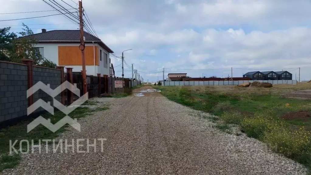 Участок в Крым, Сакский район, Молочненское с/пос ул. Восточная (5.0 ... - Фото 1