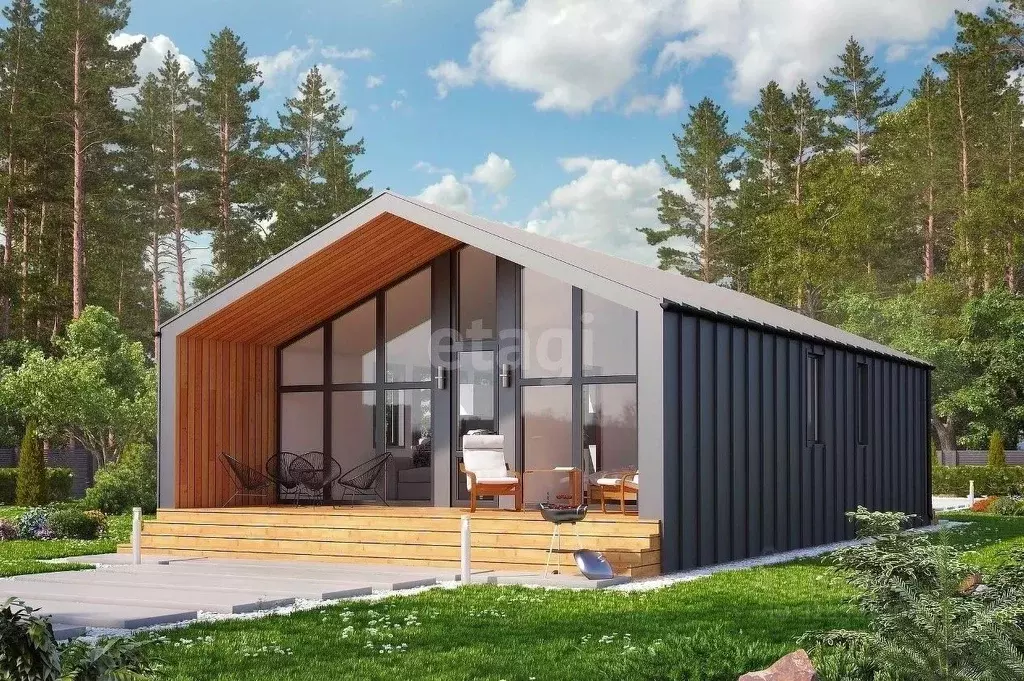 Дом в Калужская область, Калуга городской округ, д. Шопино  (69 м) - Фото 1