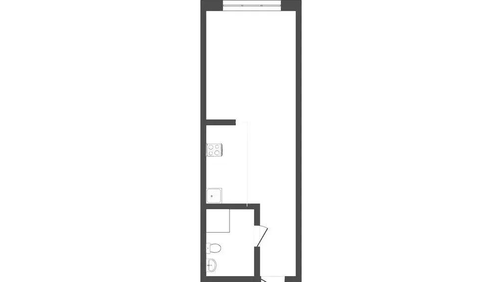 Квартира-студия: Адлер, улица Чкалова, 13 (21.7 м) - Фото 0