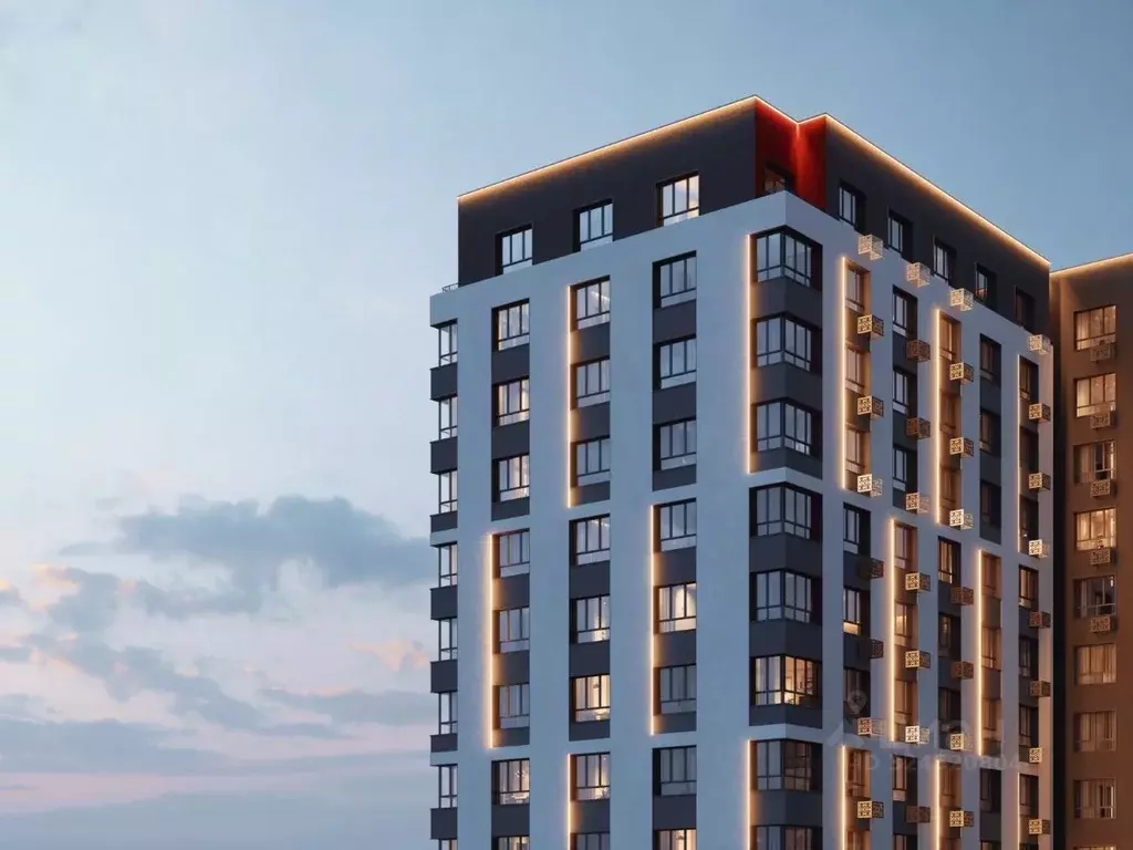 1-к кв. Тюменская область, Тюмень Сибирский жилой комплекс (39.16 м) - Фото 2