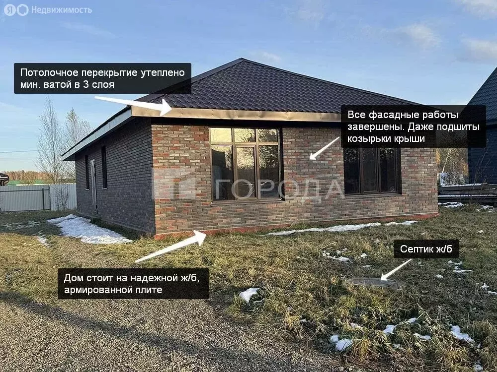 Дом в Томский район, ДНП Слобода Вольная, Солнечный проезд, 15 (106 м) - Фото 2