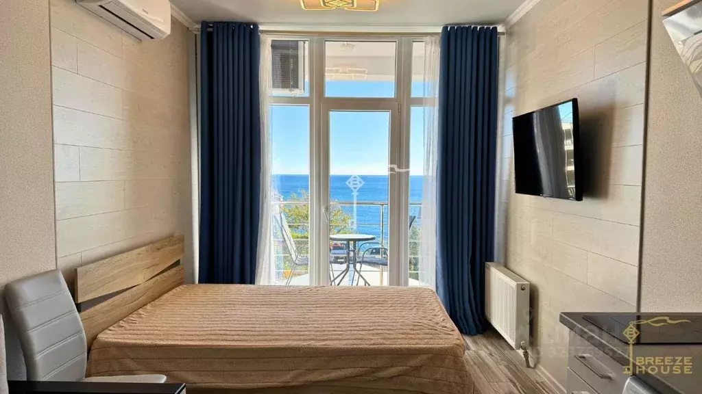 Студия Крым, Ялта муниципальный округ, Отрадное пгт спуск Морской, 3 ... - Фото 1