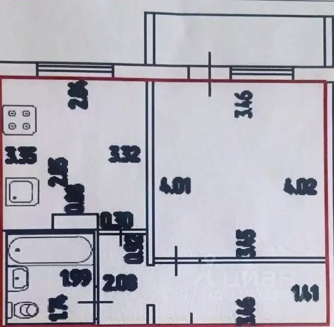 1-к кв. Мордовия, Саранск ул. Тани Бибиной, 7 (35.0 м) - Фото 1