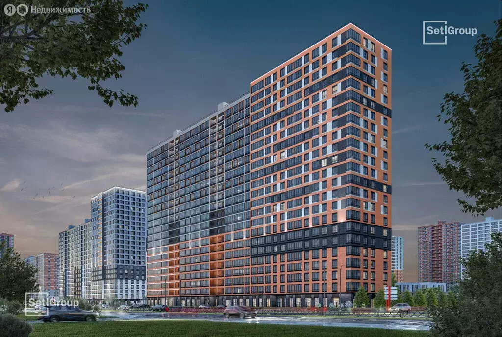 Квартира-студия: Новосаратовка, ЖК Город Звёзд (25.25 м) - Фото 1