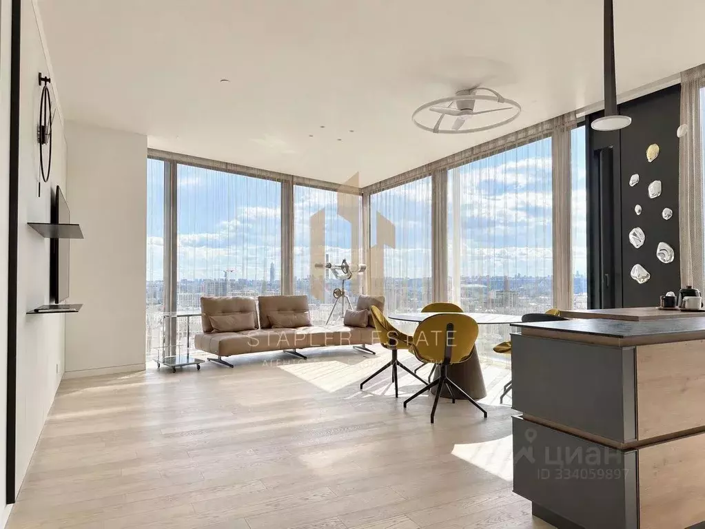 4-к кв. Москва Краснопресненская наб., 14Ак2 (127.0 м) - Фото 2
