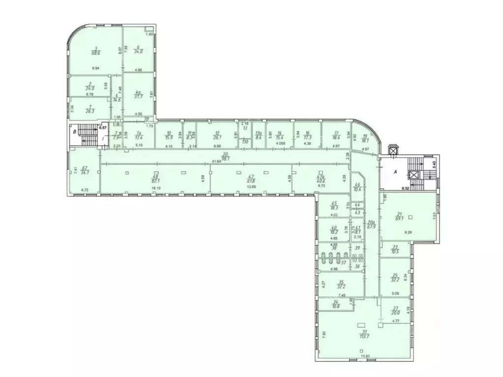 Офис в Москва Цветной бул., 30С1 (1305 м) - Фото 2