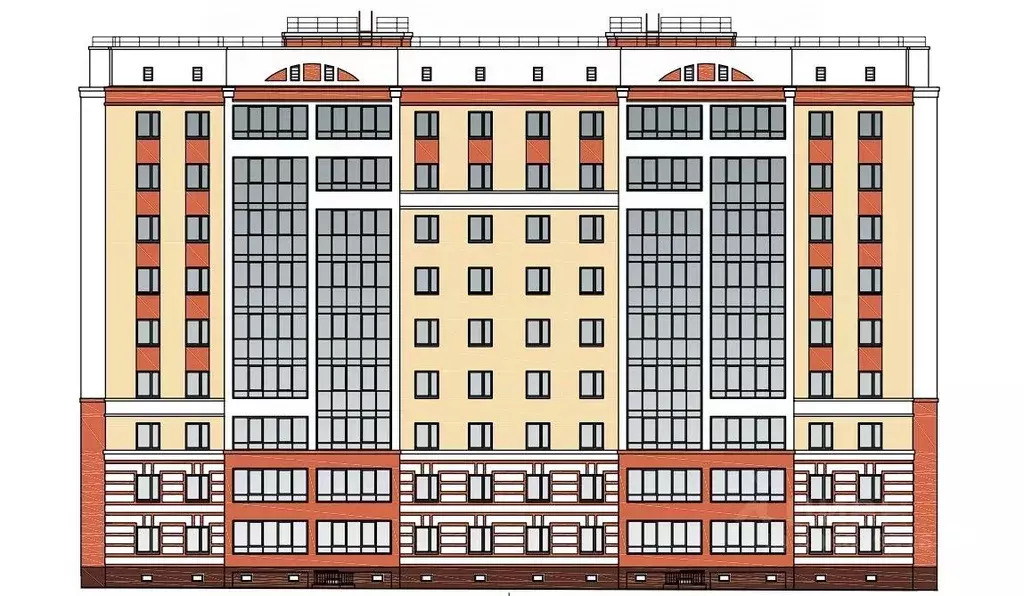 4-к кв. Омская область, Омск ул. А.Н. Кабанова, 2 (100.55 м) - Фото 0