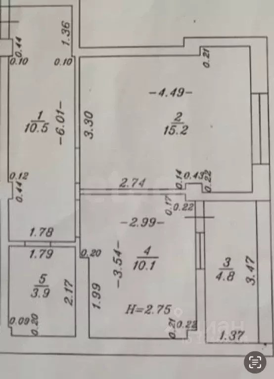 1-к кв. Краснодарский край, Анапа ул. 40 лет Победы, 114 (43.0 м) - Фото 1
