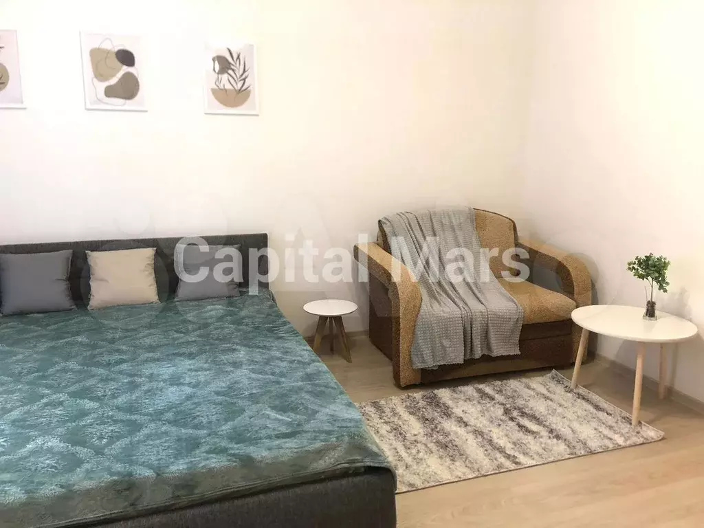 1-к. квартира, 37 м, 2/8 эт. - Фото 0