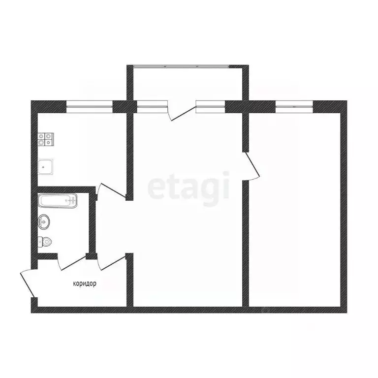 Офис в Белгородская область, Белгород ул. Попова, 58 (142 м) - Фото 1